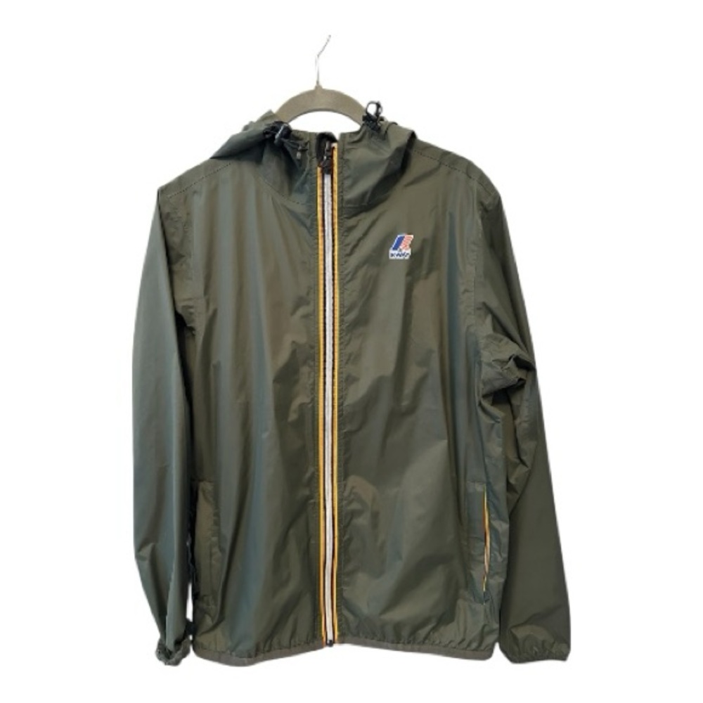 K-Way Men's Le Vrai Claude 3.0 Olive Windbreaker